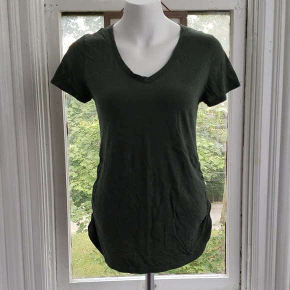 Isabel Maternity by Ingrid & Isabel Tops - ISABEL Olive Maternity Tee